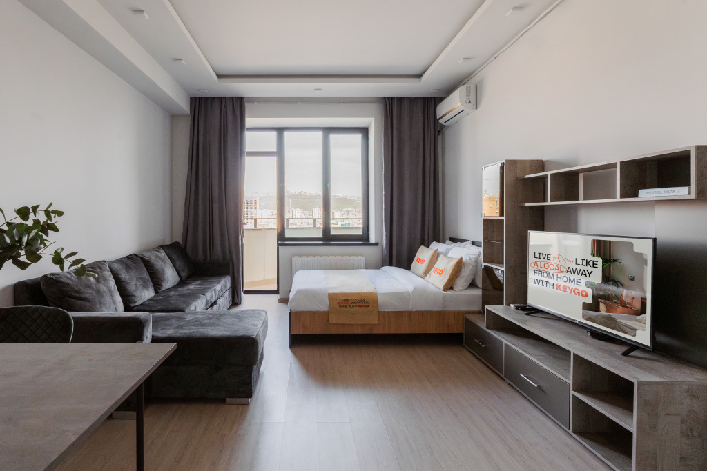 Апартаменты Newly Renovated Studio With Panoramic Views/Keygo 48